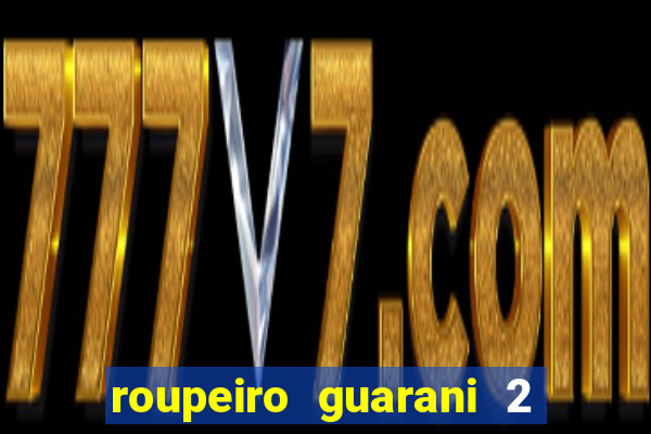 roupeiro guarani 2 portas de correr com espelho